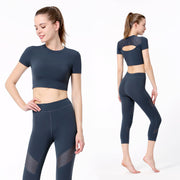 Women's fitness wear vest sports suit