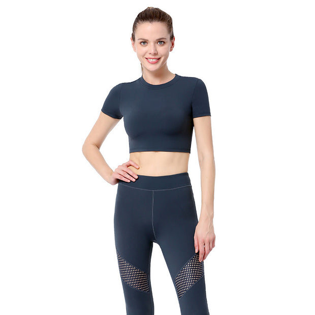 Women's fitness wear vest sports suit