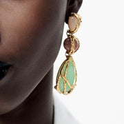 Water Drop Geometry Earrings