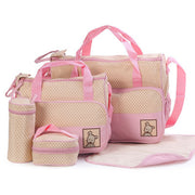 Baby Diaper Bag Suits For Mom Baby Bottle Holder Mother  Maternity Nappy Bags Sets