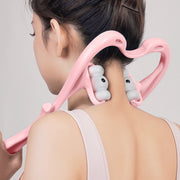 Neck Massager For Pain Relief: Handheld Relaxer Tool