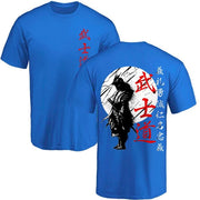 Japanese Samurai Spirit T-shirt Japanese Style Back Printing