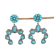 Fashion Personality Bohemian Style Turquoise Earrings