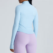 Outdoor Running Yoga Clothes Long Sleeve