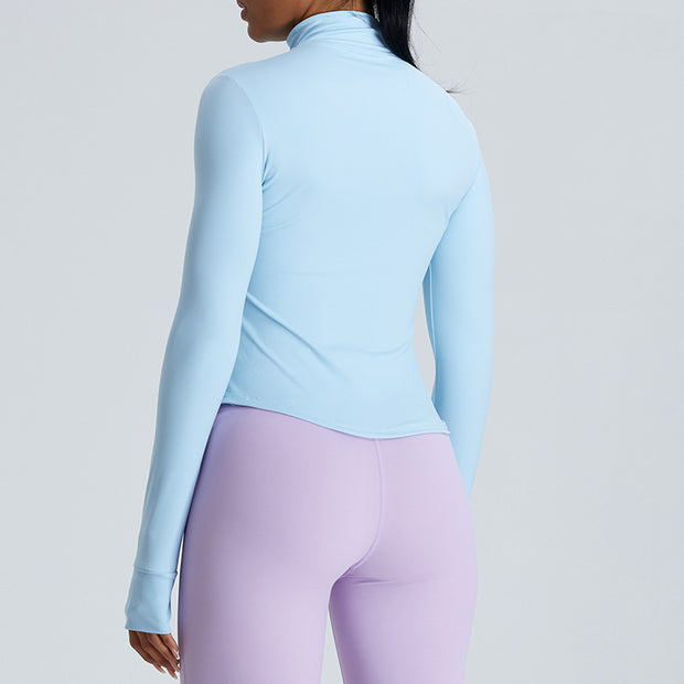 Outdoor Running Yoga Clothes Long Sleeve