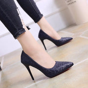 Fashion pointed stiletto heels