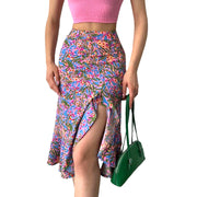 Elegant Floral Skirt