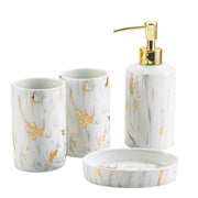 Ceramic Bathroom Marble Wash Kit