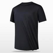 Ice Silk Thin Antibacterial Quick-drying Short-sleeved T-shirt