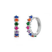 Women's Micro-inlaid Color Trend Ear Ring Simple Fashion