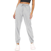 Fur Sweatpants Casual Sports Jogging High Waist Loose Tappered Home Casual Pants