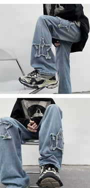 Fashion Loose Cool Straight Trend Men