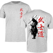 Japanese Samurai Spirit T-shirt Japanese Style Back Printing